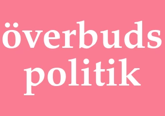 Synonym överbudspolitik