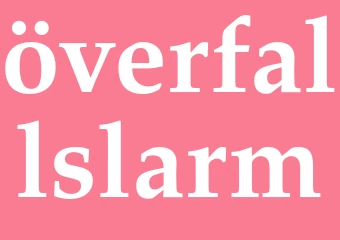 Synonym överfallslarm