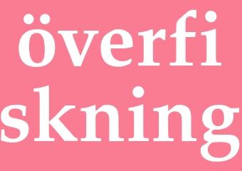 Synonym överfiskning