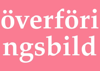 Synonym överföringsbild