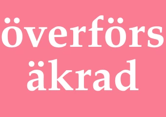 Synonym överförsäkrad