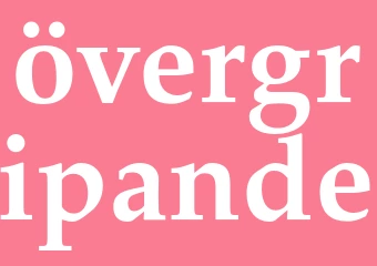 Synonym övergripande