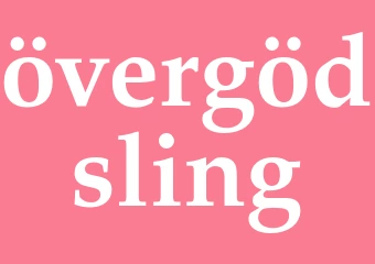 Synonym övergödsling