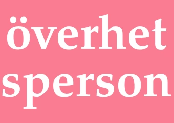Synonym överhetsperson