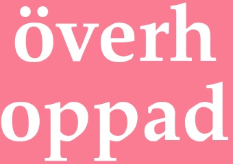 Synonym överhoppad