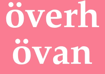 Synonym överhövan