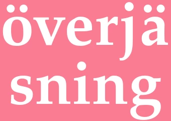 Synonym överjäsning