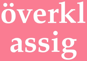 Synonym överklassig