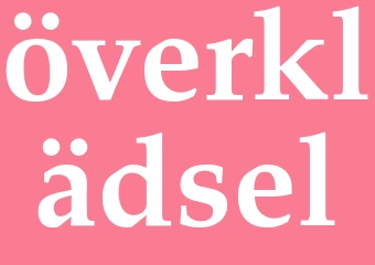 Synonym överklädsel