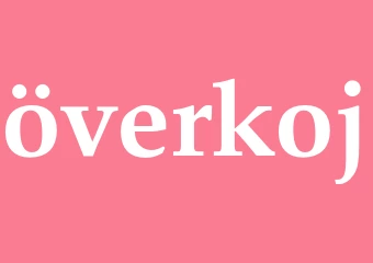 Synonym överkoj