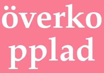 Synonym överkopplad