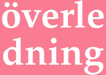 Synonym överledning