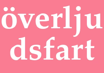 Synonym överljudsfart