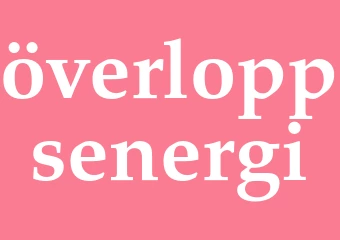 Synonym överloppsenergi