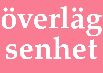 Synonym överlägsenhet