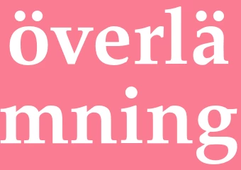 Synonym överlämning