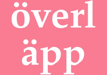 Synonym överläpp