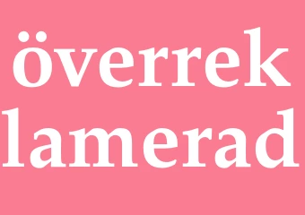 Synonym överreklamerad