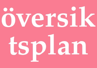 Synonym översiktsplan