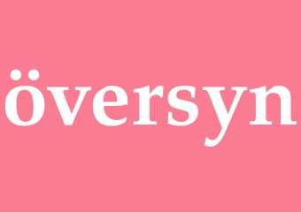 Synonym översyn