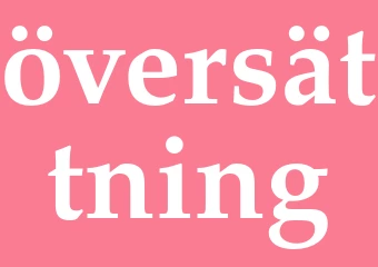 Synonym översättning