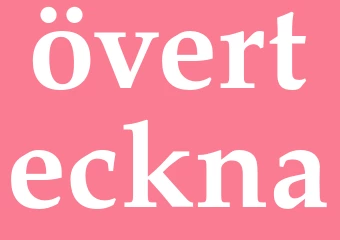 Synonym överteckna