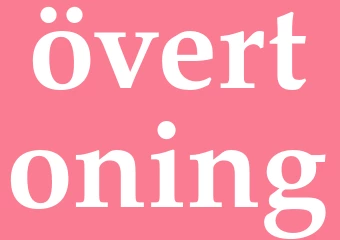Synonym övertoning
