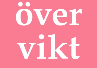 Synonym övervikt