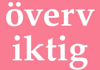 Synonym överviktig