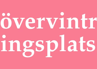 Synonym övervintringsplats