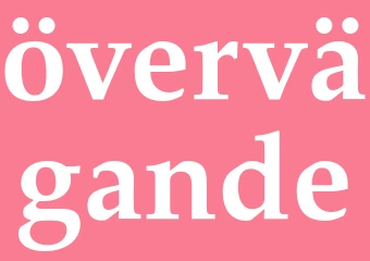 Synonym övervägande
